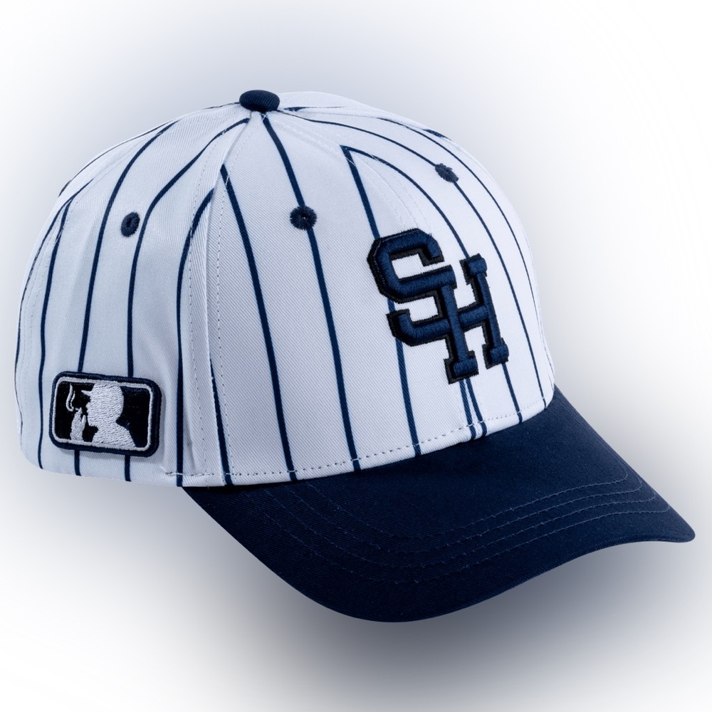 ✨NAVY PINSTRIPE HAT